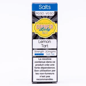 Dinner Lady salts Lemon Tart