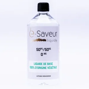 e-saveur liquide 50pg 50vg
