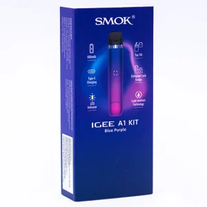 smok igee a1 kit blue purple